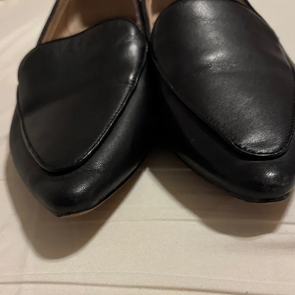 Franco Sarto Black Leather Women's Flats - Picture 4 of 4